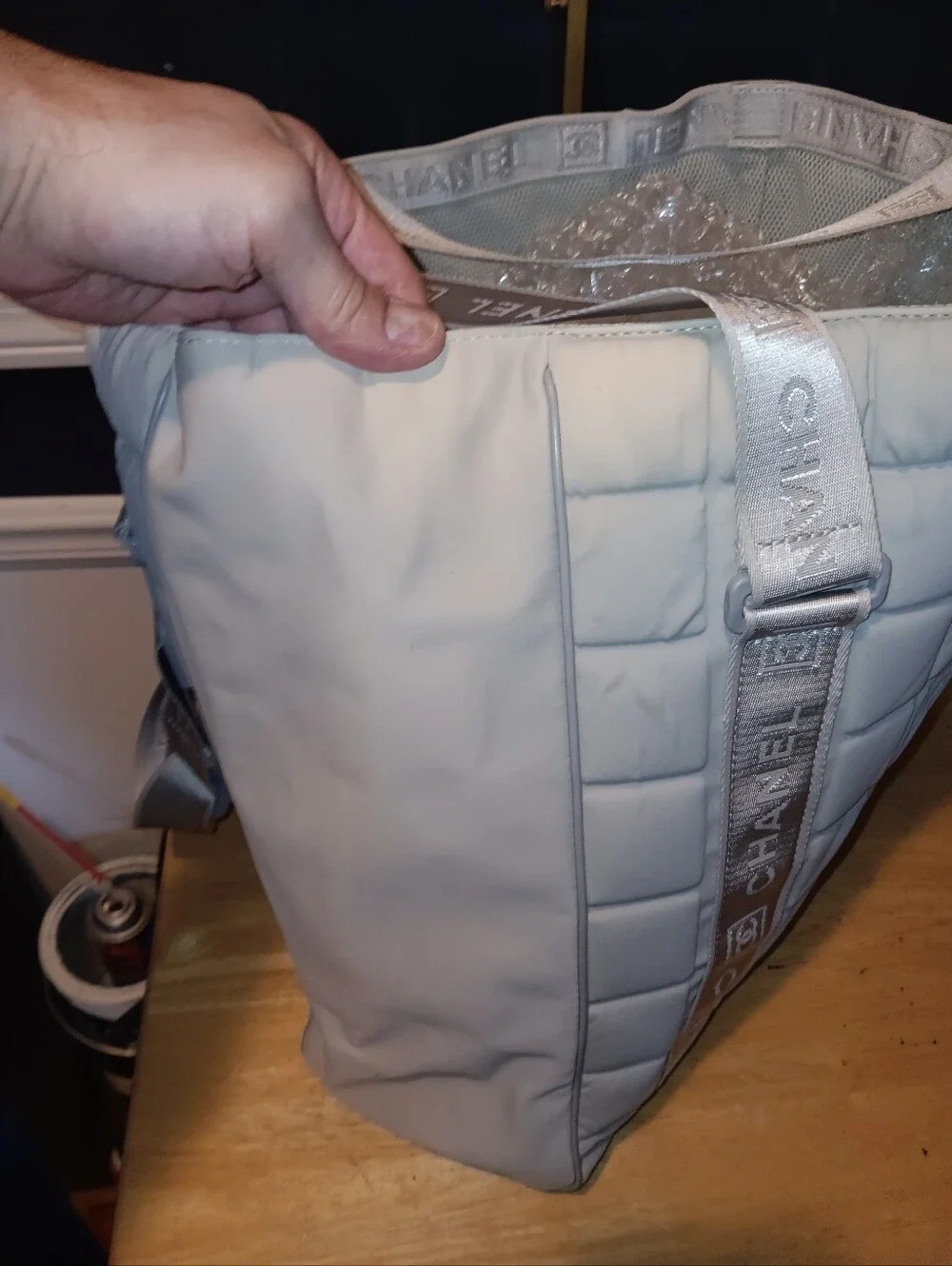 Chanel CC Sport Line Nylon Tote Bag